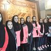 بازدید تیم ملی ووشو بانوان از موزه ملی قرآن کریم