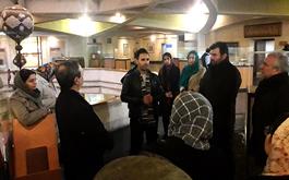 اعضاء باشگاه گردشگری تارنمای سفرنویس به موزه ملی قرآن کریم آمدند.