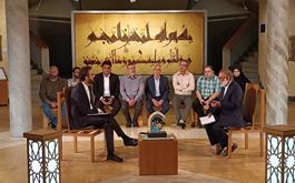موزه ملی قرآن  کریم  میزبان شبکه جهانی جام جم شد. 