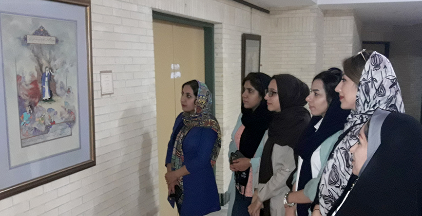 گروه هنری کمند " درخصوص برگزاری نمایشگاه " از موزه ملی قرآن کریم بازدید کرد 